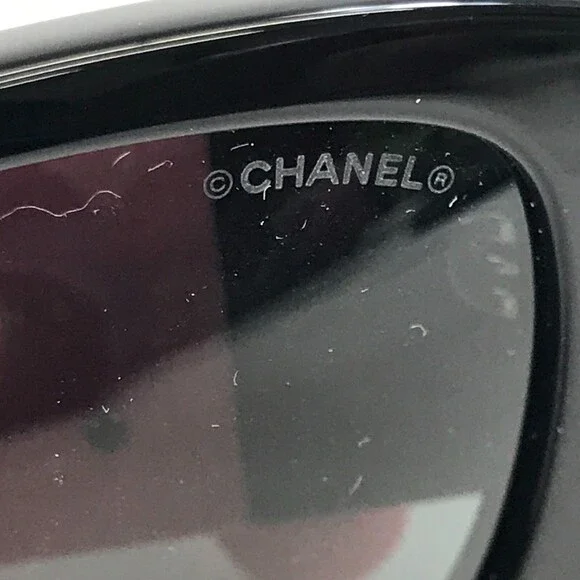 Chanel Sunglasses 5524-A c.535/S4 Black Pink Asian Fit Frames with Gray Lenses - Picture 13 of 13